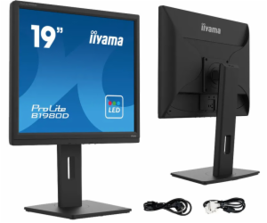 iiyama PROLITE B1980D-B5, LED monitor