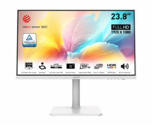 MSI Modern/MD2412PW/23,8"/IPS/FHD/100Hz/1ms/White/3R