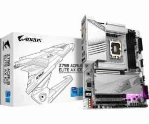 GIGABYTE MB Sc LGA1700 Z790 AORUS ELITE AX ICE, Intel Z79...