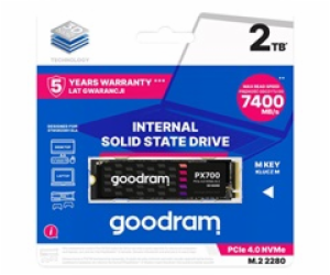 GOODRAM SSD PX700 2TB, M.2 2280 , PCIe Gen4x4, NVMe