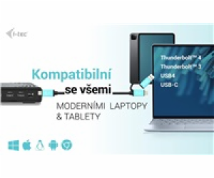 i-tec dokovací stanice Gen2 Thunderbolt 3/ Triple display...