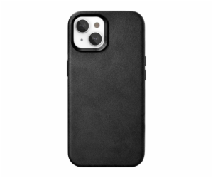 Woodcessories Bio Leather Case MagSafe iPhone 15 Black