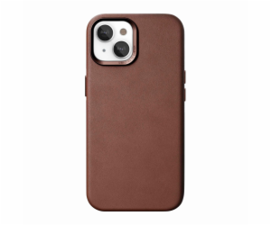 Woodcessories Bio kožené pouzdro MagSafe iPhone 15 Brown