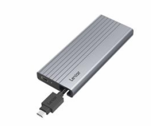 Lexar Box na SSD E10 M.2 NVMe/SATA, USB 3.2 až 10Gbps, s ...