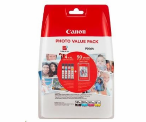 Canon CARTRIDGE CLI-581XL BK/C/M/Y fotopapír PP-201 pro P...