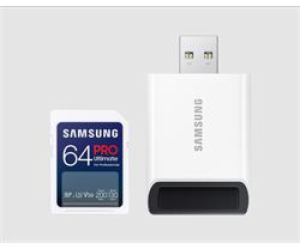 Samsung SDXC 64GB PRO ULTIMATE + USB adaptér