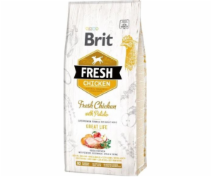 Suché krmivo pro psy Brit Chicken Potato Adult, 2,5 kg