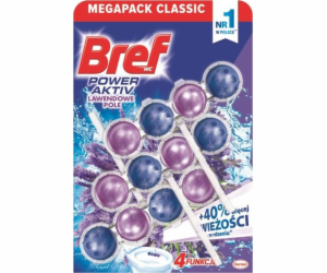 Bref WC blok Power Active Lavender 3x50g