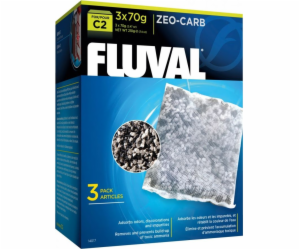 Uhlíková vložka Fluval Zeo-Carb pro filtr C2, 3x70g