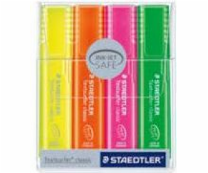 STAEDTLER Zvýrazňovač "Textsurfer classic 364", 4 barvy, ...