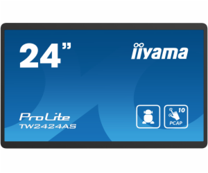 24" iiyama TW2424AS-B1: PCAP, Android 12,FHD