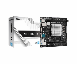 ASRock MB Alder Lake-N N100DC-ITX, Intel N100, 1xDDR4, 1x...