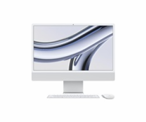 Apple iMac 24" M3 CZ Stříbrný (MQRK3CZ/A)