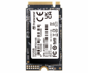 TRANSCEND SSD 512GB 410S, M.2 2242, PCIe Gen4x4, NVMe, 3D...