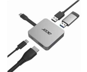 ACER dokovací stanice 4in1 Type-C : 1 x HDMI + 2 x USB3.2...