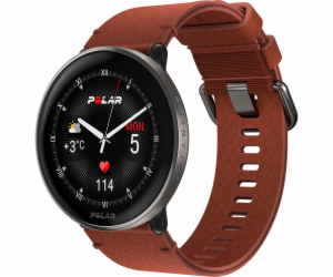 Polar Ignite 3 Titanium Leather- and Silicone Band