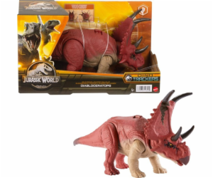  Divoký řev Jurského světa - Diabloceratops, figurka na h...