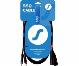 Kabel SSQ SSQ RCAXM2 - RCA - XLR kabel