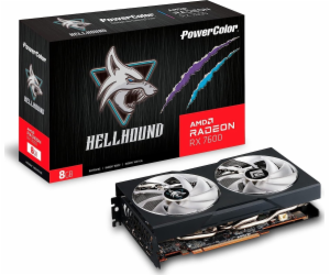  PowerColor Radeon RX 7600 Hellhound 8GB OC, grafická karta