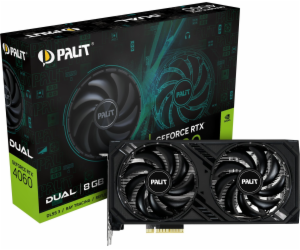 Grafická karta GeForce RTX 4060 Dual 8GB GDDR6 128bit