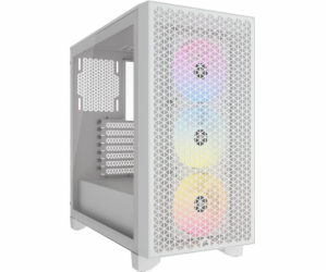 Bílé pouzdro 3000D Airflow RGB TG Mid-Tower