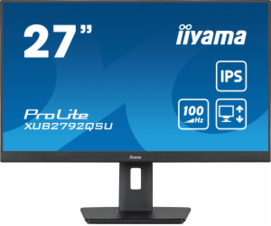  iiyama PROLITE XUB2792QSU-B6, LED monitor