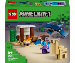  LEGO 21251 Minecraft Steve s Desert Expedition, stavebnice