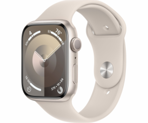 Chytré hodinky Apple Watch Series 9 GPS, 45mm hliníkové p...