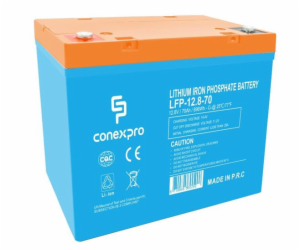 Baterie Conexpro LFP-12.8-70 LiFePO4, 12V/70Ah, T14, Blue...