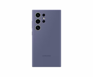 Samsung Silikonový zadní kryt S24 Ultra Violet