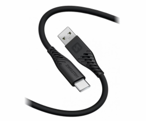 Swissten Datový kabel SOFT SILICONE USB / USB-C 1,5 M 60W...