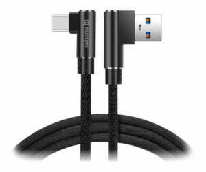 Swissten textilní datový kabel Arcade USB / USB-C 1,2 M /...