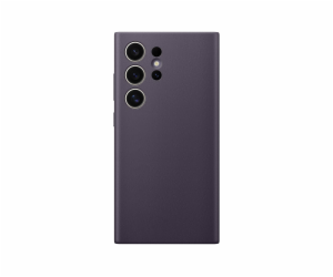 Samsung Zadní kryt z veganské kůže S24 Ultra Dark Violet