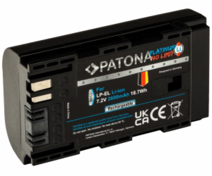 PATONA baterie pro foto Canon LP-EL 2600mAh Li-Ion Platin...