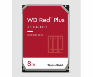 WD RED PLUS NAS WD80EFPX/8TB/3.5"/256MB cache/5640 RPM/21...