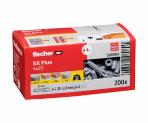 Fischer plug SX 4x20 200 pcs.