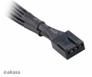 AKASA kabel rozdvojka pro ventilátory, 1x 4-pin fan na 2x...