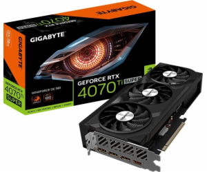 GIGABYTE VGA NVIDIA GeForce RTX 4070 Ti SUPER WINDFORCE O...