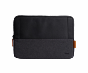 TRUST LISBOA 13.3" LAPTOP SLEEVE BLK