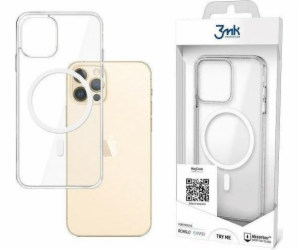 3mk ochranný kryt MagCase pro Apple iPhone 12 / 12 Pro, čirá