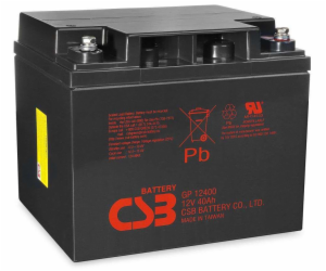 CSB Pb záložní akumulátor CSB GP12400, 12V, 40Ah