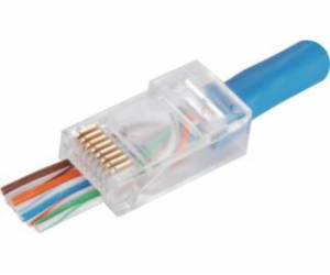 Průchozí zástrčka Alantec RJ45 UTP cat.6 (balení 100 ks) ...