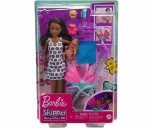 Panenka Barbie Mattel Sada chůvičky Barbie Skipper Club +...