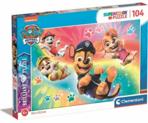 Clementoni Brilliant - Paw Patrol, Puzzle