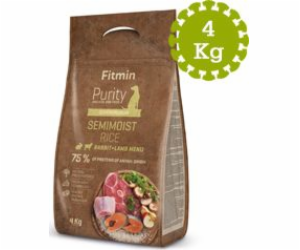 Fitmin dog Purity Rice Semimoist Rabbit&Lamb - 4 kg