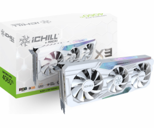 INNO3D GeForce RTX 4060 Ti 8GB ICHILL X3 WHITE, grafická ...