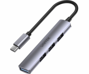 USB HUB Unitek UNITEK HUB USB-C 1XUSB-A 5 GBPS, 3XUSB-A 2...