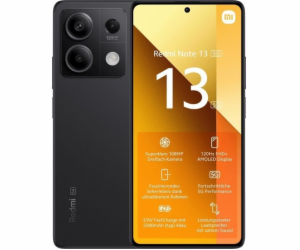 Xiaomi Redmi Note 13 128GB, grafitově černá