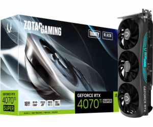 ZOTAC GeForce RTX 4070 Ti SUPER Trinity Black Edition, gr...