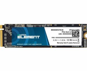Mushkin Element 4TB M.2 2280 PCI-E x4 Gen3 NVMe SSD (MKNS...